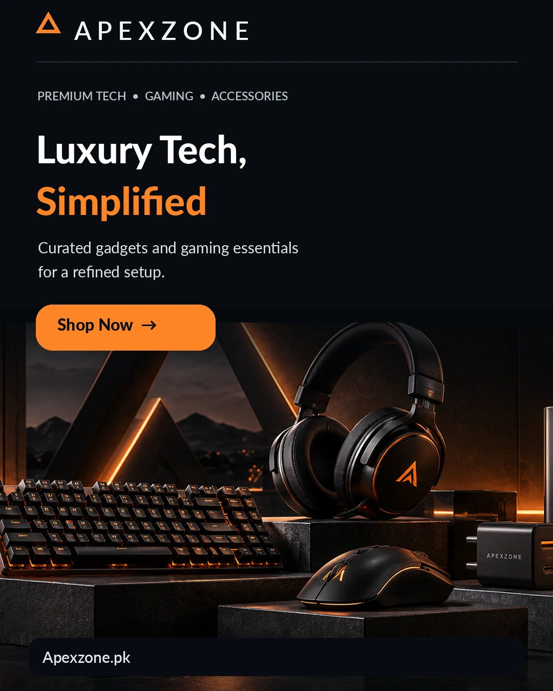 Luxury Tech, Simplified. Curated gadgets and gaming essentials for a refined setup. Shop now.